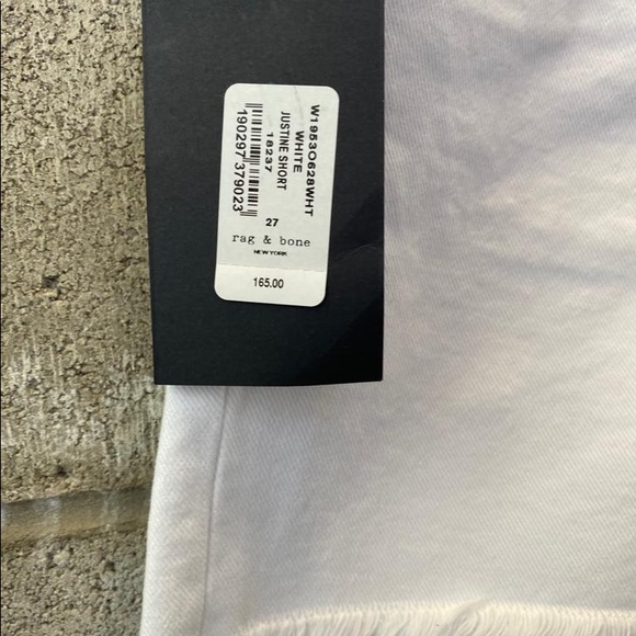 Rag & bone Justine White short - Picture 6 of 9